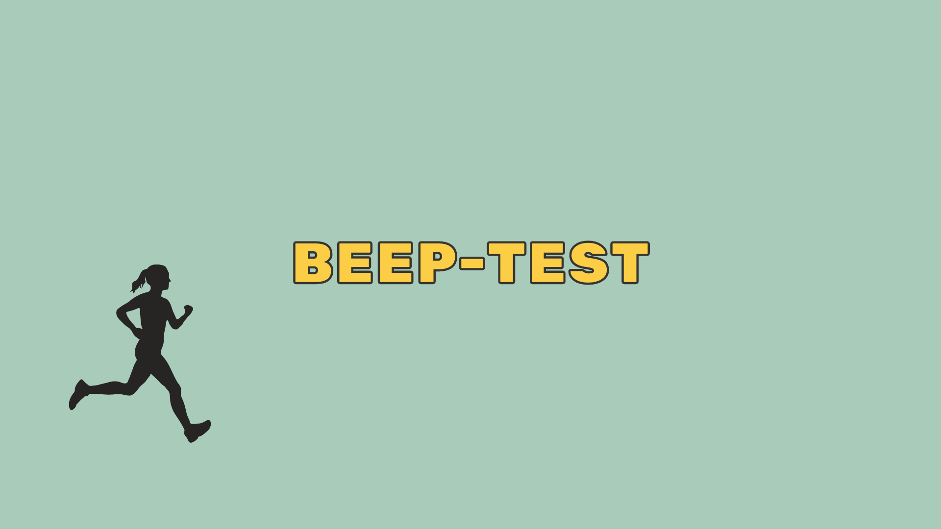 The Beep Test