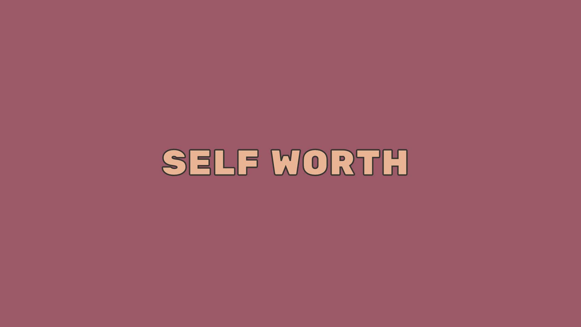 Issues of self worth in School 